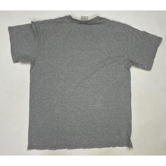 VINTAGE Nike Big Center Swoosh T-shirt Men XL Gray Short Sleeve 90s - Picture 3 of 5